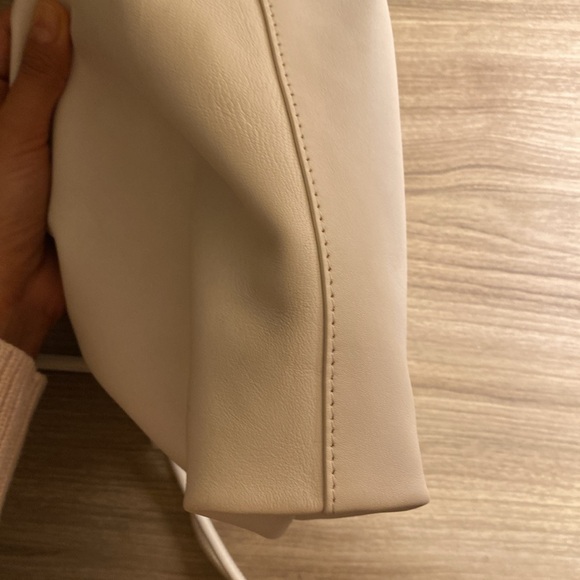 Cos Mini Cavatelli Clutch in White Leather - Picture 4 of 12